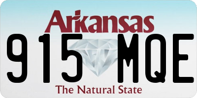 AR license plate 915MQE