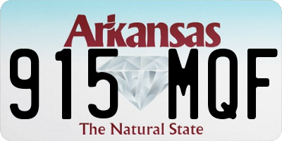 AR license plate 915MQF