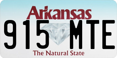 AR license plate 915MTE