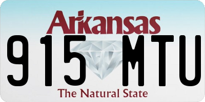 AR license plate 915MTU