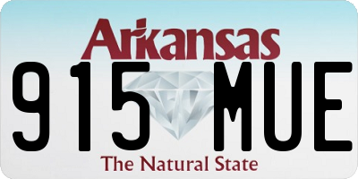 AR license plate 915MUE