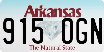 AR license plate 915OGN