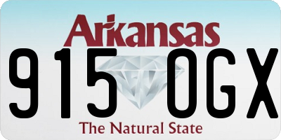 AR license plate 915OGX