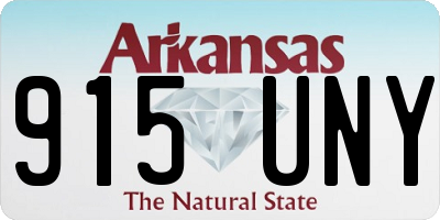 AR license plate 915UNY