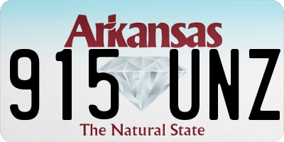 AR license plate 915UNZ