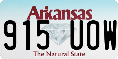 AR license plate 915UOW