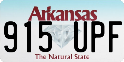 AR license plate 915UPF