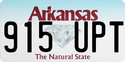 AR license plate 915UPT
