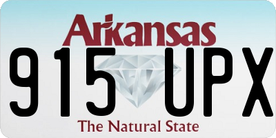 AR license plate 915UPX