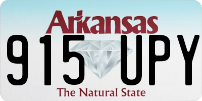 AR license plate 915UPY