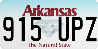 AR license plate 915UPZ