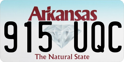 AR license plate 915UQC