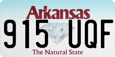 AR license plate 915UQF