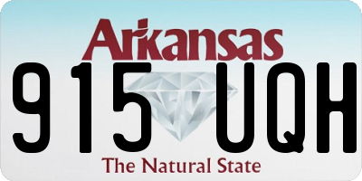 AR license plate 915UQH