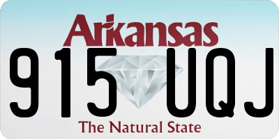 AR license plate 915UQJ