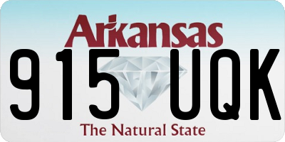 AR license plate 915UQK