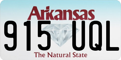 AR license plate 915UQL