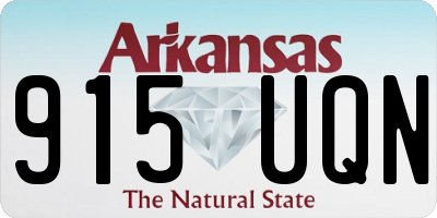 AR license plate 915UQN