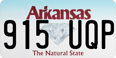 AR license plate 915UQP