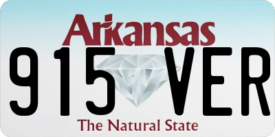 AR license plate 915VER