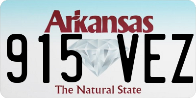 AR license plate 915VEZ