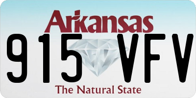 AR license plate 915VFV