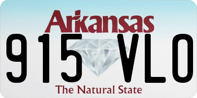 AR license plate 915VLO