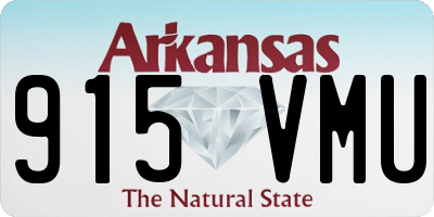 AR license plate 915VMU