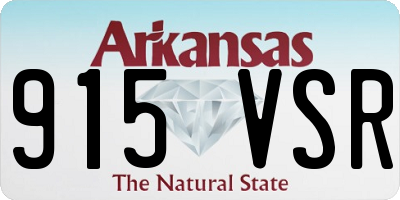 AR license plate 915VSR