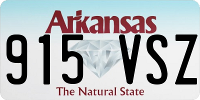 AR license plate 915VSZ