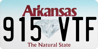 AR license plate 915VTF