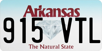 AR license plate 915VTL