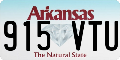 AR license plate 915VTU