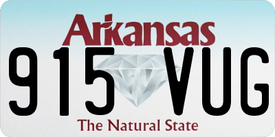 AR license plate 915VUG