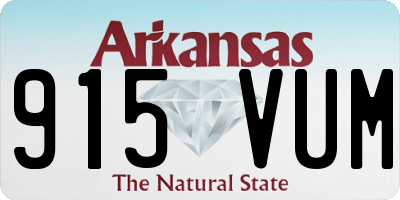 AR license plate 915VUM
