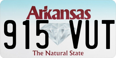 AR license plate 915VUT