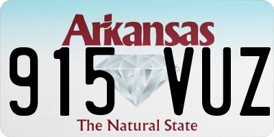 AR license plate 915VUZ