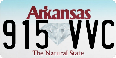 AR license plate 915VVC
