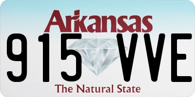 AR license plate 915VVE