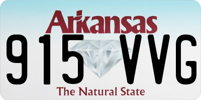 AR license plate 915VVG