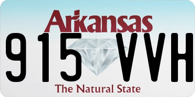 AR license plate 915VVH
