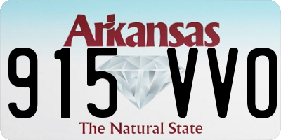 AR license plate 915VVO