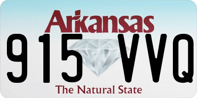 AR license plate 915VVQ