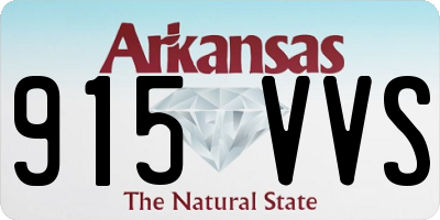 AR license plate 915VVS