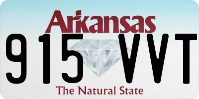 AR license plate 915VVT