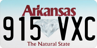 AR license plate 915VXC