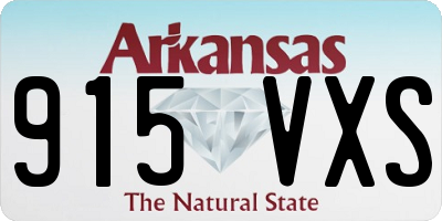 AR license plate 915VXS