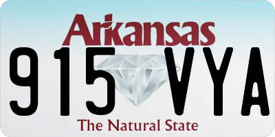AR license plate 915VYA
