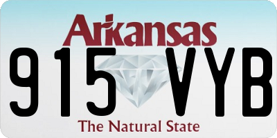 AR license plate 915VYB