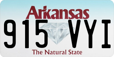 AR license plate 915VYI